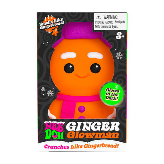 NeeDoh Ginger Glowman Classic T6B14